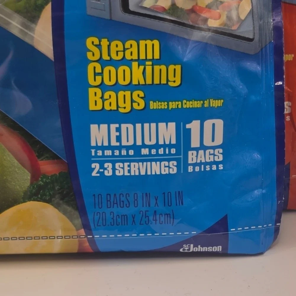 Ziploc zip steam